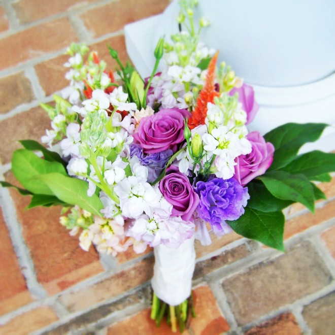Bridal bouquet for a Baltimore wedding