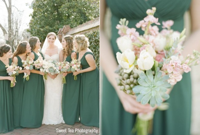 Danielle and her bridesmaids